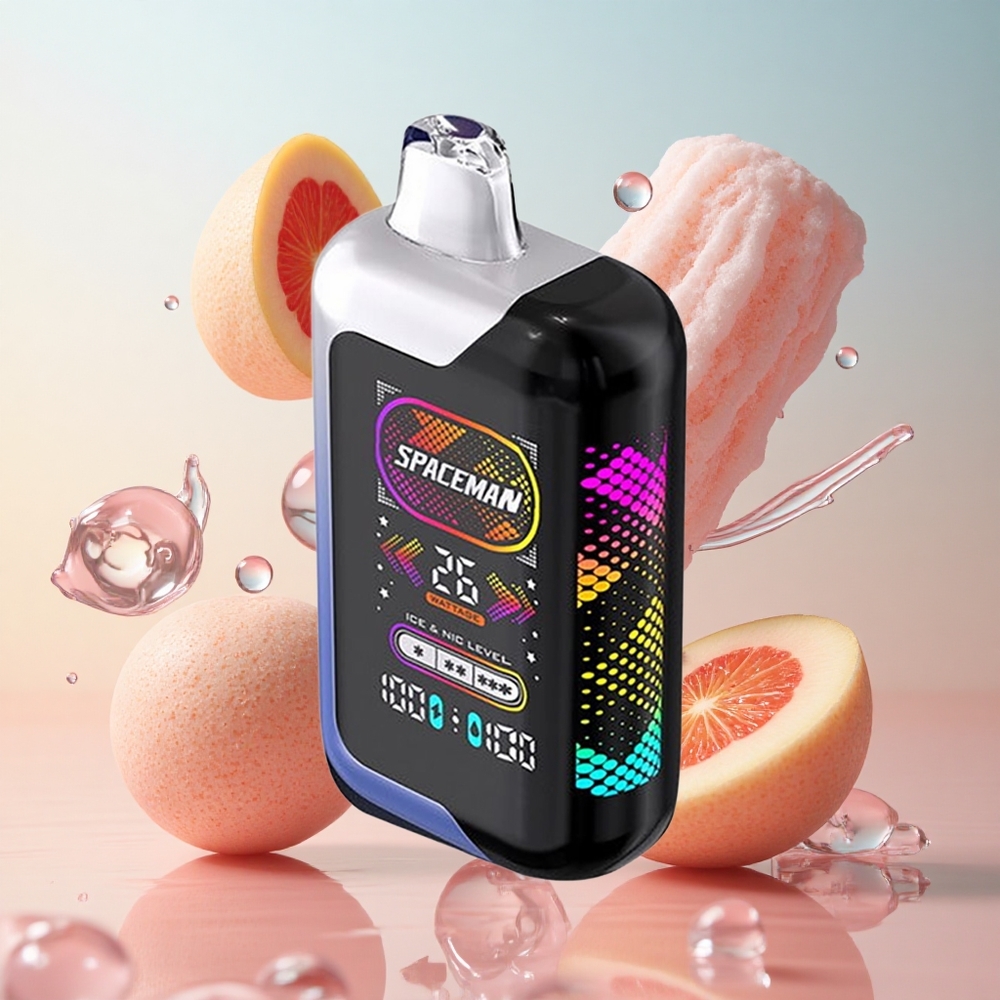 Frambuesa Azul Hielo SMOK SPACEMAN SP40000 Vape Desechable con Pantalla LED Ultra Grande de 228\ y Batería Integrada de 1000mAh