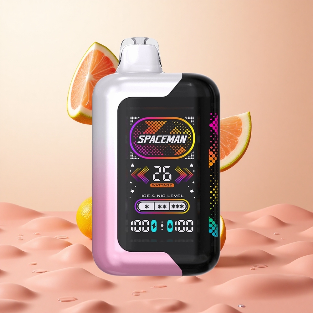 Limonada Rosa SMOK SPACEMAN SP40000 Vape Desechable con Pantalla LED Ultra Grande de 228 y Batería Integrada de 1000mAh