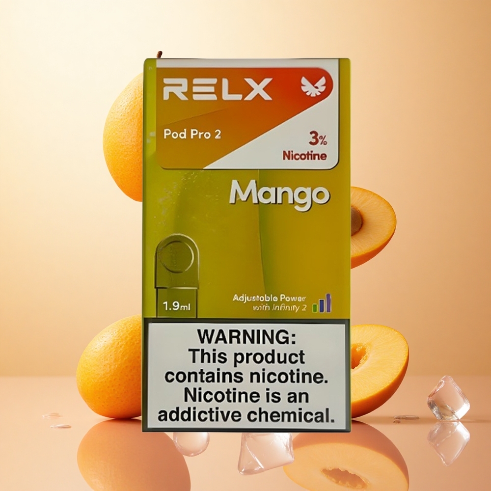 Mango Helado RELX Pod Pro 2 600 Caladas Nicotina 3