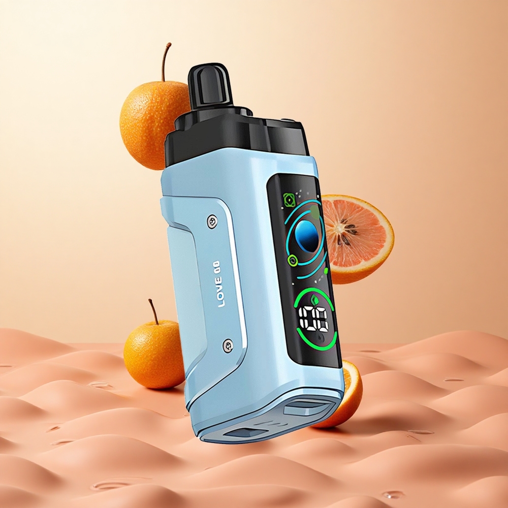 Amor 66 Razz Bar 45000 Caladas Vape Desechable con Bobina Mesh de 1.0 Ohm y Batería Recargable 650 Mah