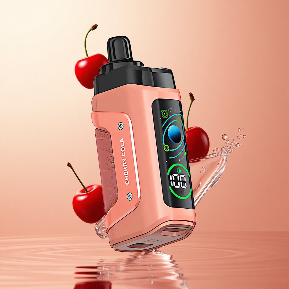 Cereza Cola Razz Bar 45000 Caladas Vape Desechable con Bobina Mesh 1.0 Ohm