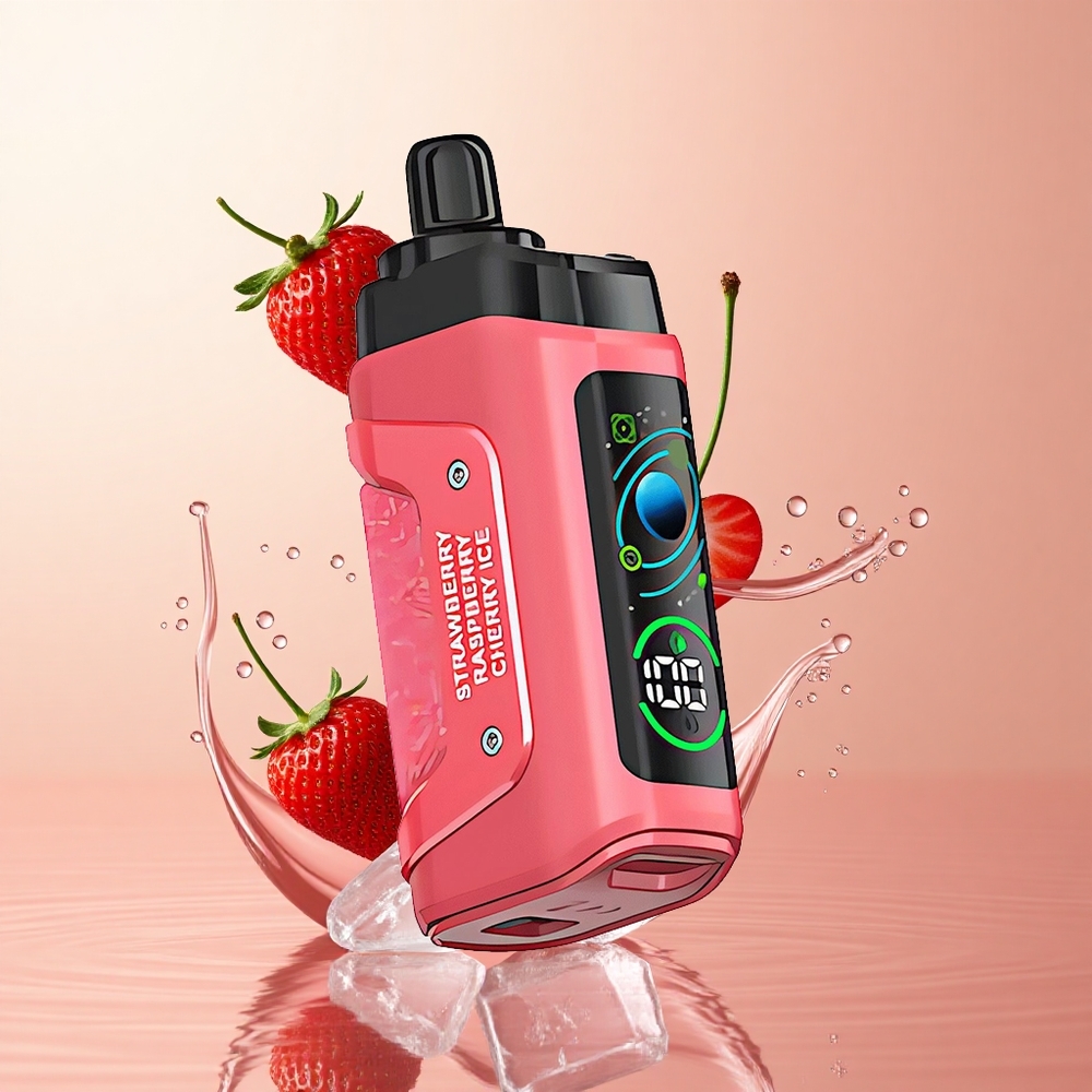 Fresa Cereza Hielo Razz Bar 45000 Caladas Resistencia Malla 1.0 Ohm