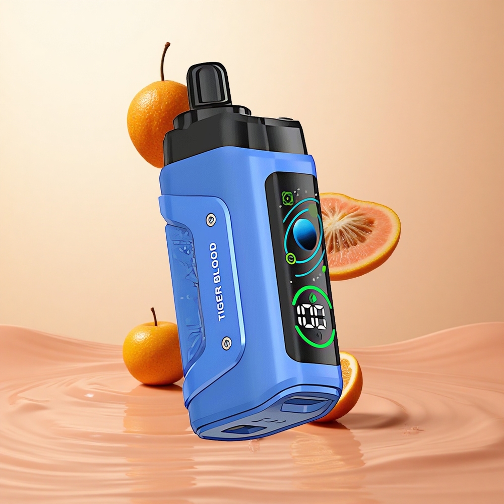 Sangre de Tigre Razz Bar 45000 Caladas Vape Desechable con Bobina Mesh 1.0 Ohm