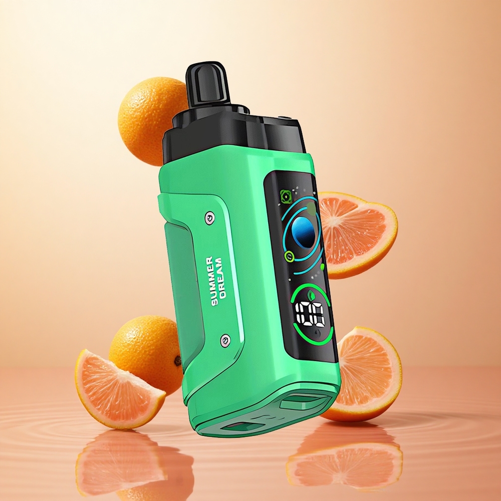 Sueño de Verano Razz Bar 45000 Caladas con Bobina Mesh 1.0 Ohm y Batería Recargable 650 Mah