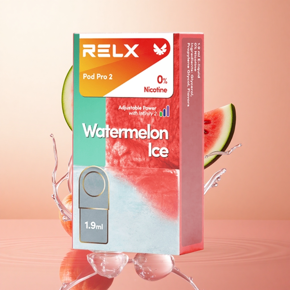 Sandía Helada RELX Pod Pro 2 600 Caladas 0% Nicotina