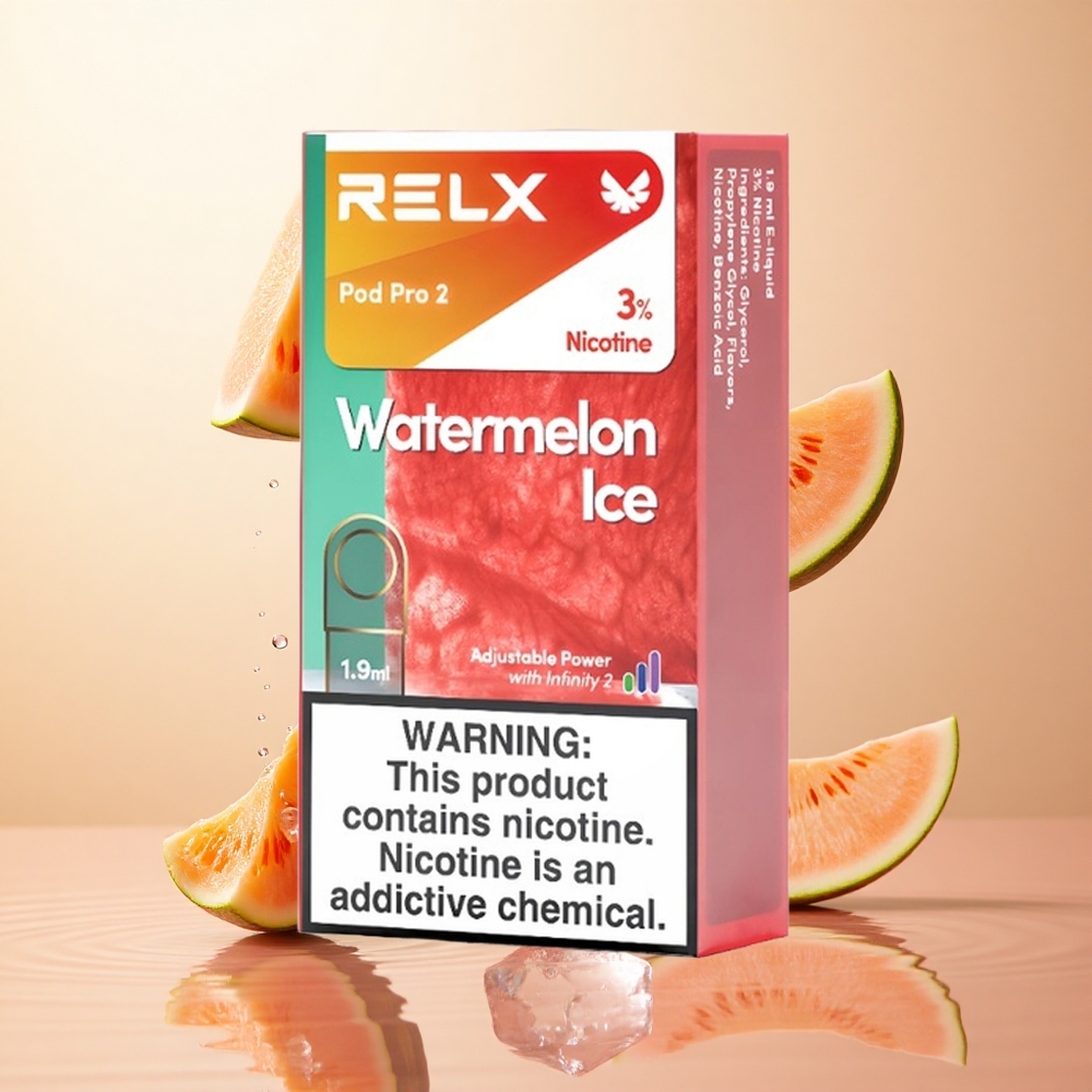 Sandía Helada RELX Pod Pro 2 600 Caladas Nicotina 3%
